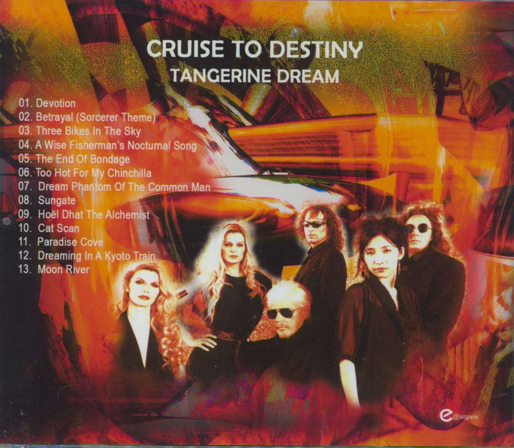 Tangerine Dream Cruise To Destiny German CD album (CDLP)