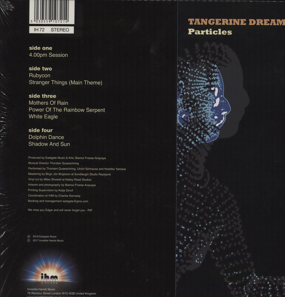 Tangerine Dream Particles UK 2-LP vinyl record set (Double LP Album) TAN2LPA763372