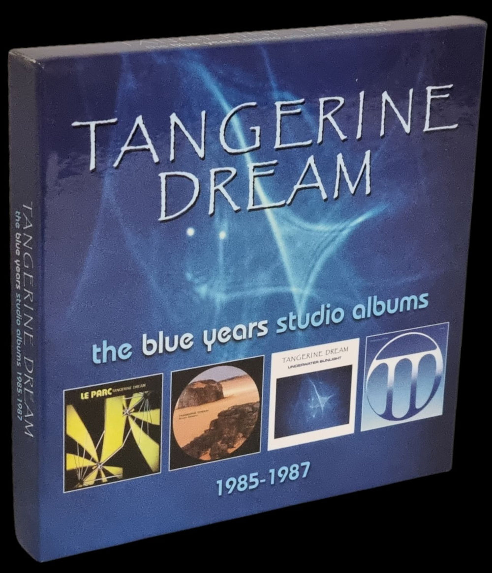 Tangerine Dream The Blue Years Studio Albums 1985-1987 UK CD Album Box Set EREACD41038