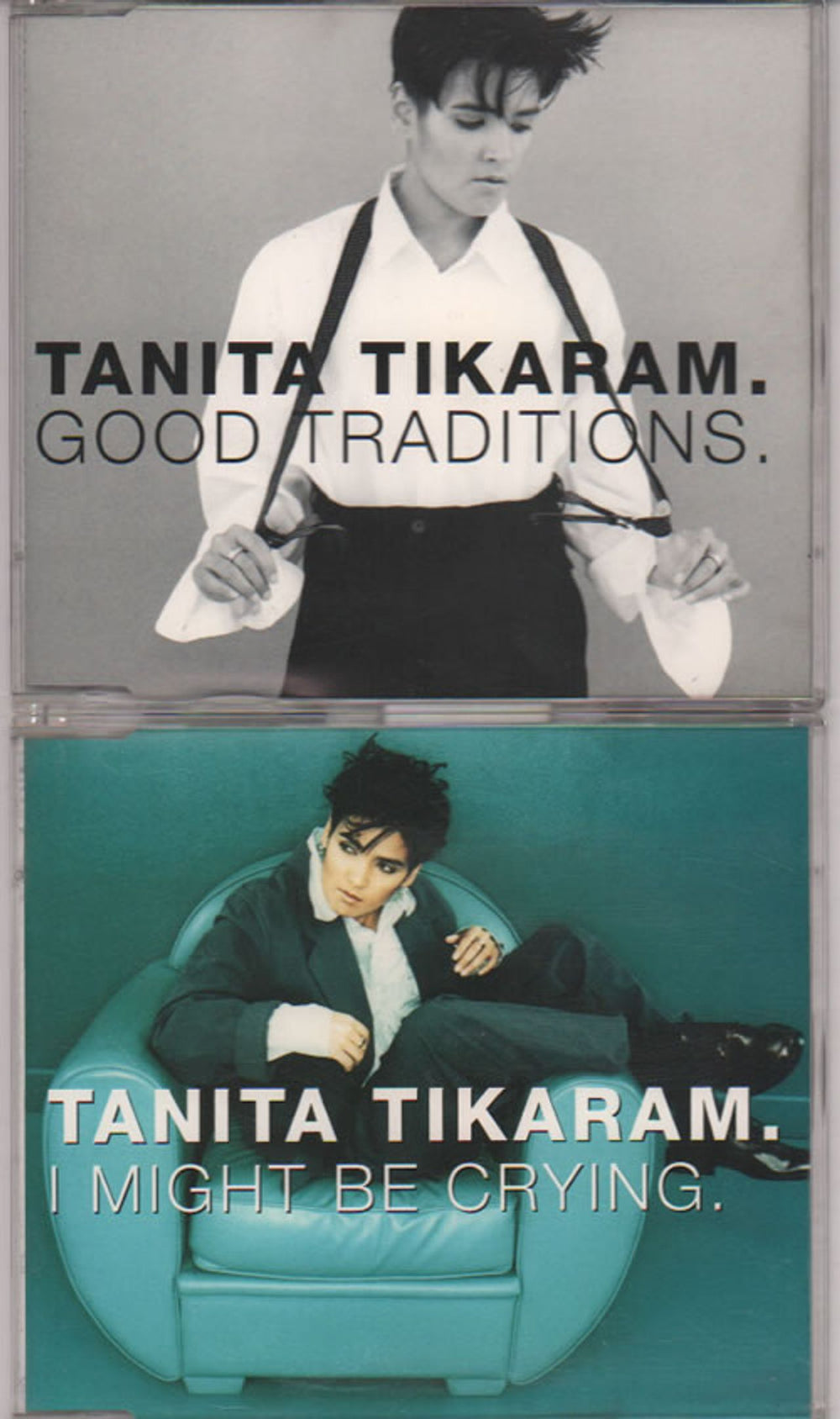 Tanita Tikaram Good Traditions & I Might Be Crying - Double Promo Set UK Promo 2 CD album set (Double CD) SAM1507CD1/2