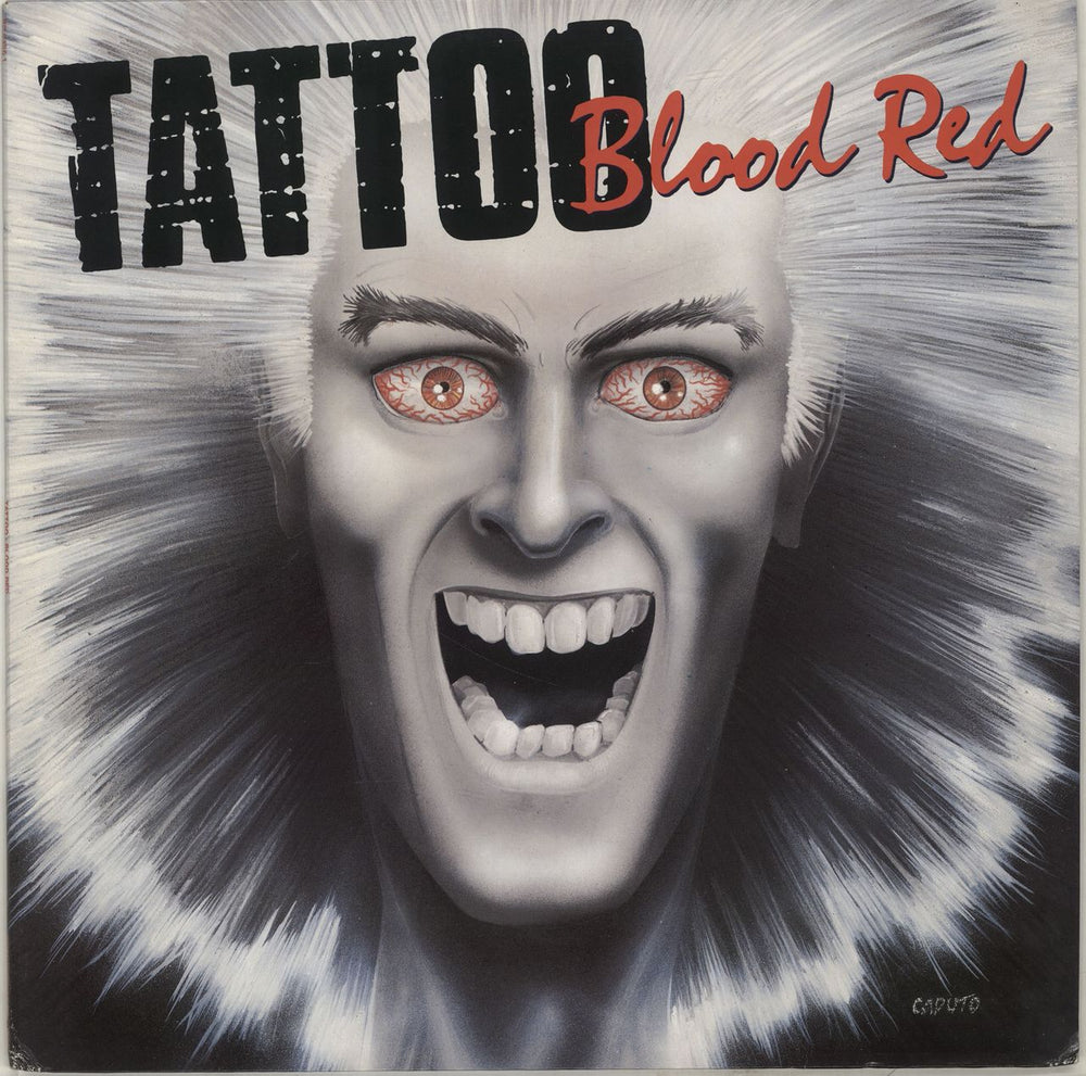 Tattoo  Blood Red Dutch vinyl LP album (LP record) RR94961