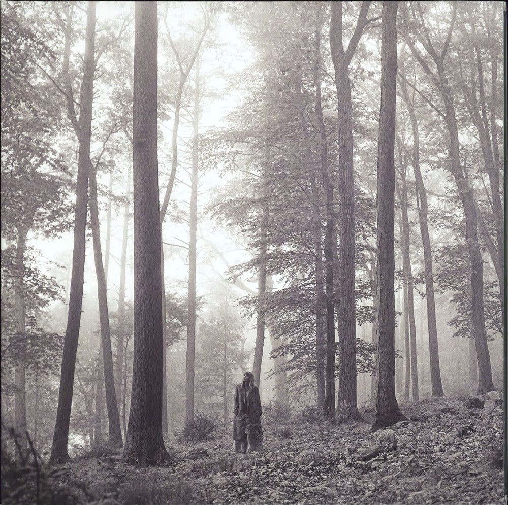 Taylor Swift Folklore - Coffee Brown Vinyl & 'In The Trees' Sleeve UK 2-LP vinyl record set (Double LP Album) 00602435034881