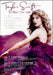 Taylor Swift Japan Tour 2011 Japanese Promo handbill HANDBILL/FLYER