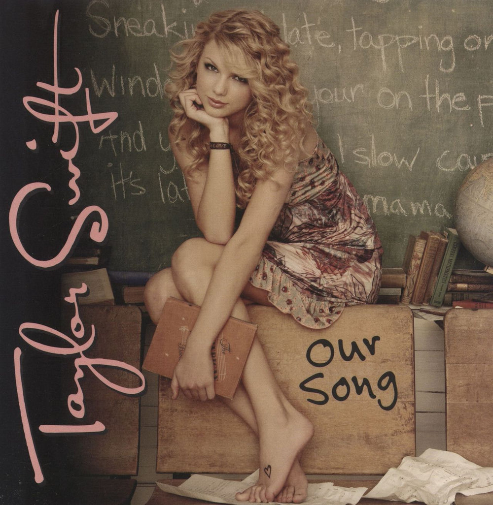 Taylor Swift Our Song - Lavender Vinyl US 7" vinyl single (7 inch record / 45) BMRTS0103V