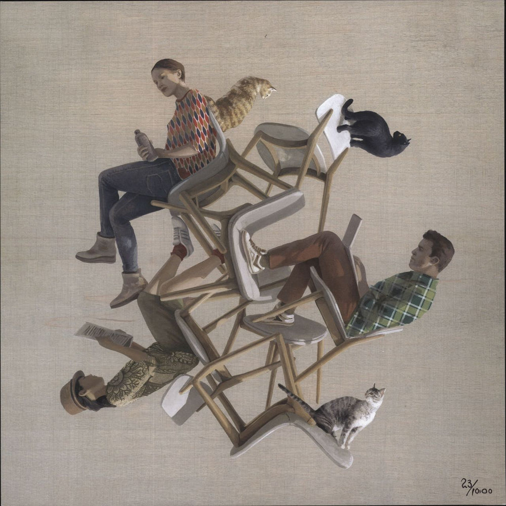 Tears For Fears The Tipping Point: Webstore Edition - Green Vinyl + Numbered Print UK vinyl LP album (LP record)