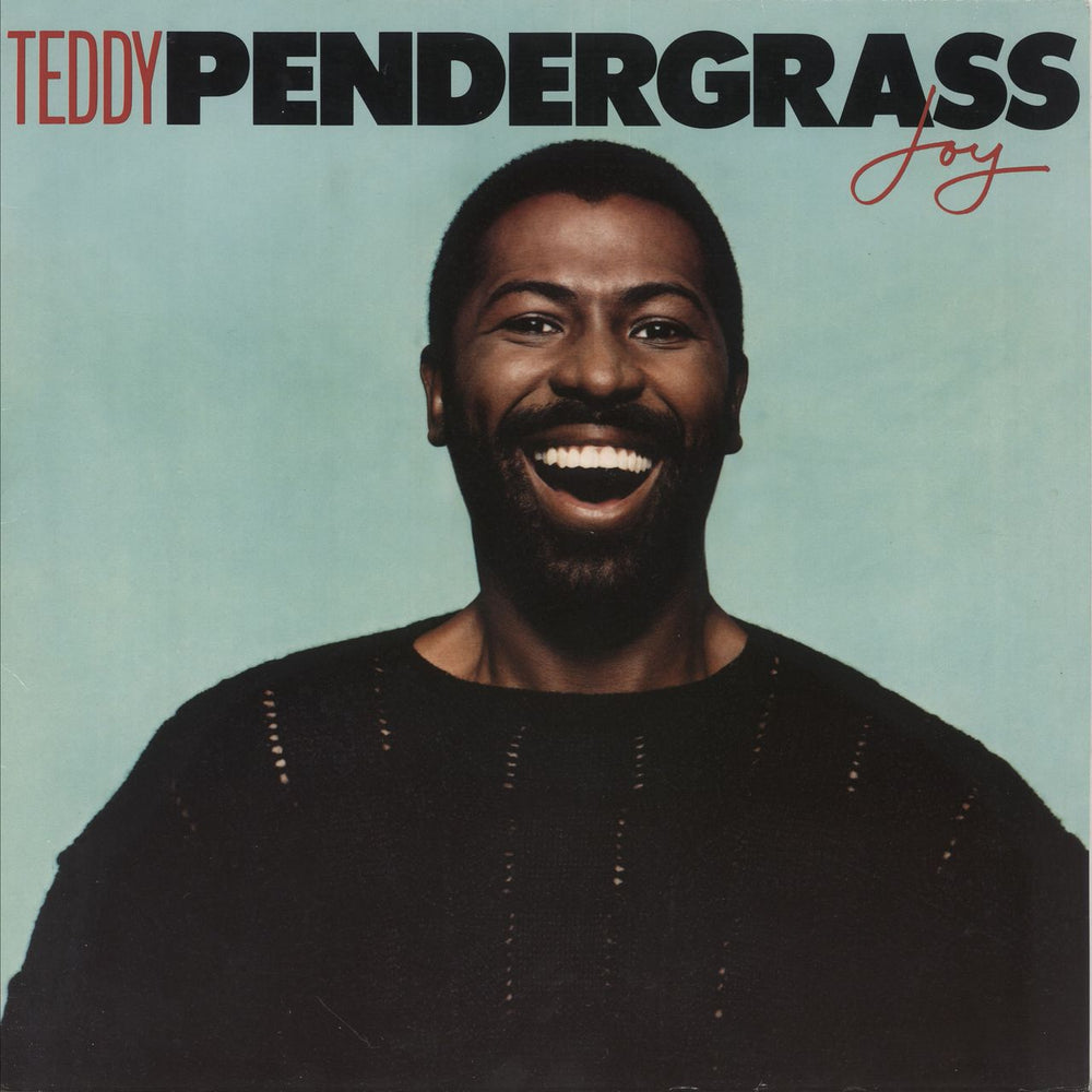 Teddy Pendergrass Joy German vinyl LP album (LP record) 960775-1