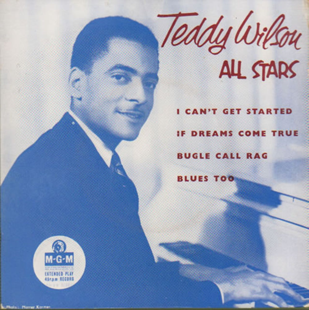 Teddy Wilson Teddy Wilson All Stars EP UK 7" vinyl single (7 inch record / 45) MGM-EP-648