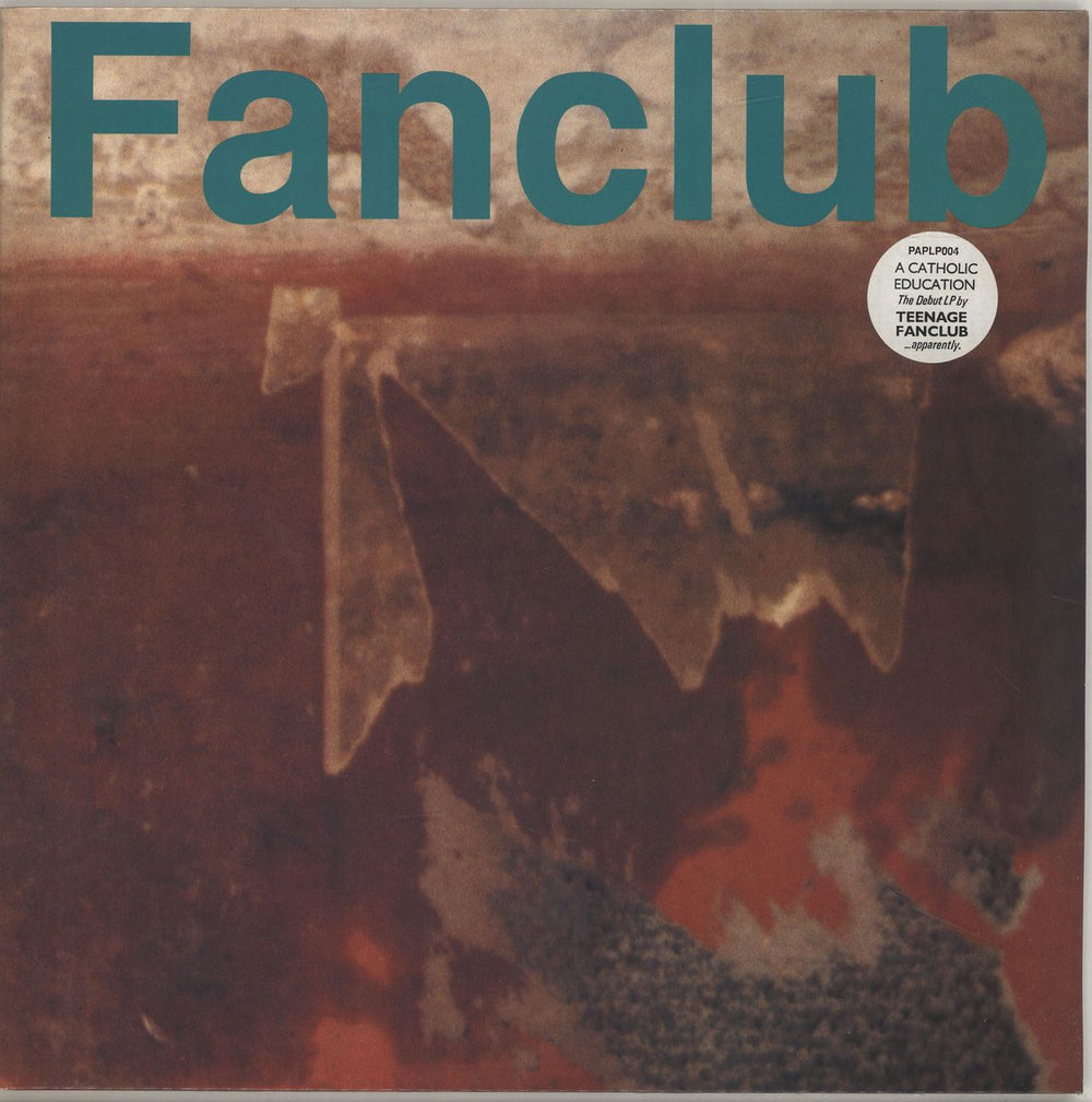 Teenage Fanclub A Catholic Education - Stickered Sleeve UK vinyl LP album (LP record) PAPLP004