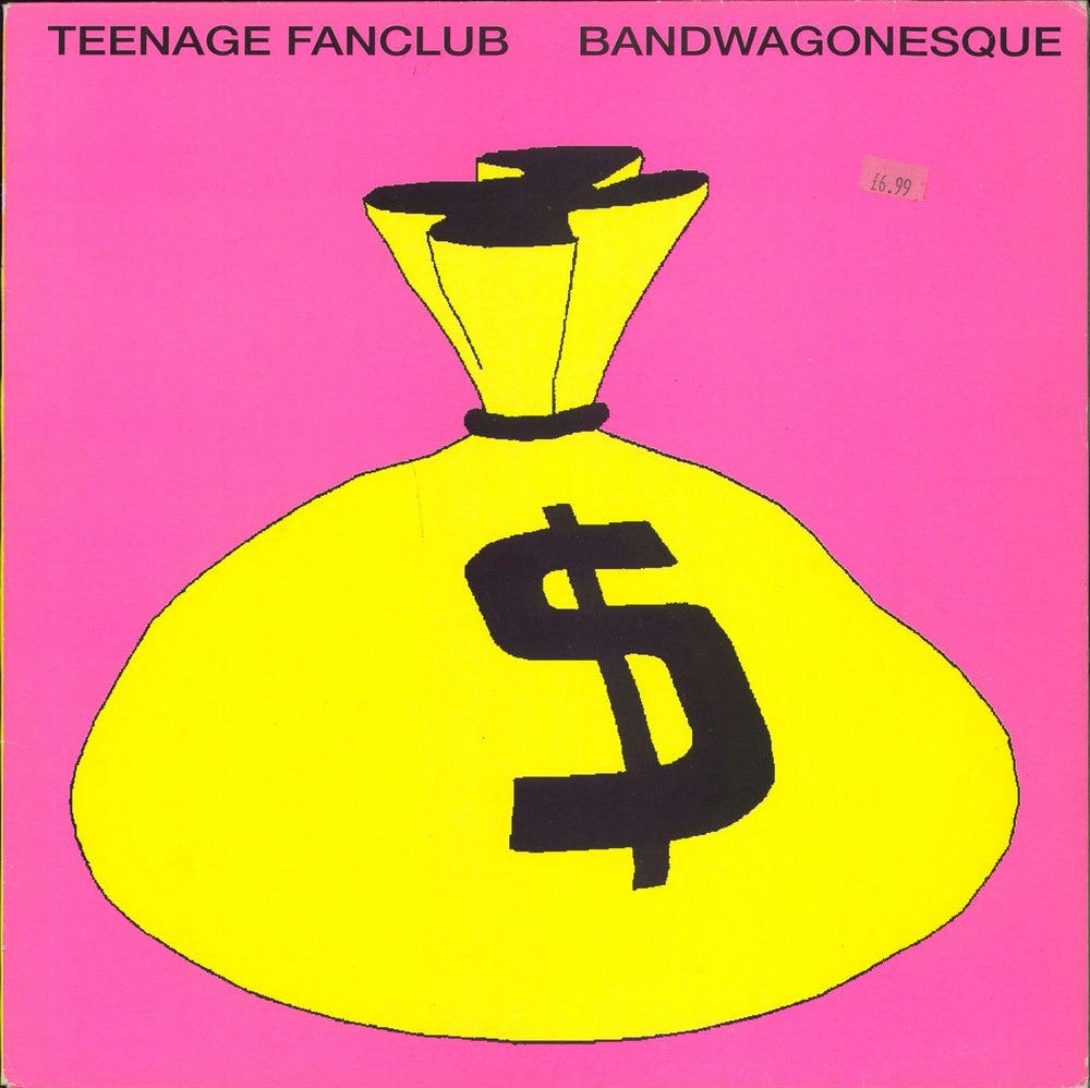 Teenage Fanclub Bandwagonesque UK vinyl LP album (LP record) CRELP106