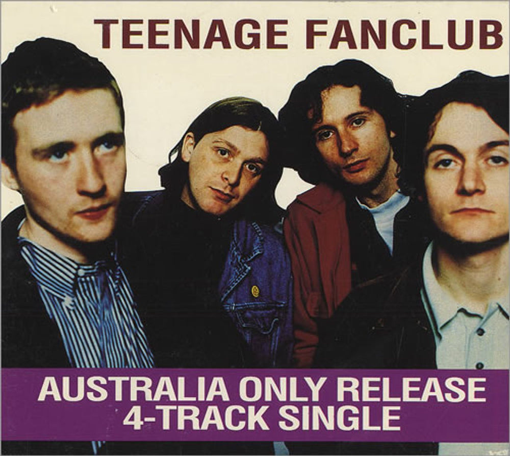 Teenage Fanclub Hang On - 1995 OZ Tour Single Australian CD single (CD5 / 5") GEFDM21887