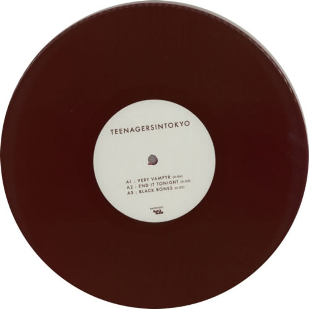 Teenagersintokyo Teenagersintokyo EP - Red Vinyl + Numbered UK 10" vinyl single (10 inch record) W7K10TE623983