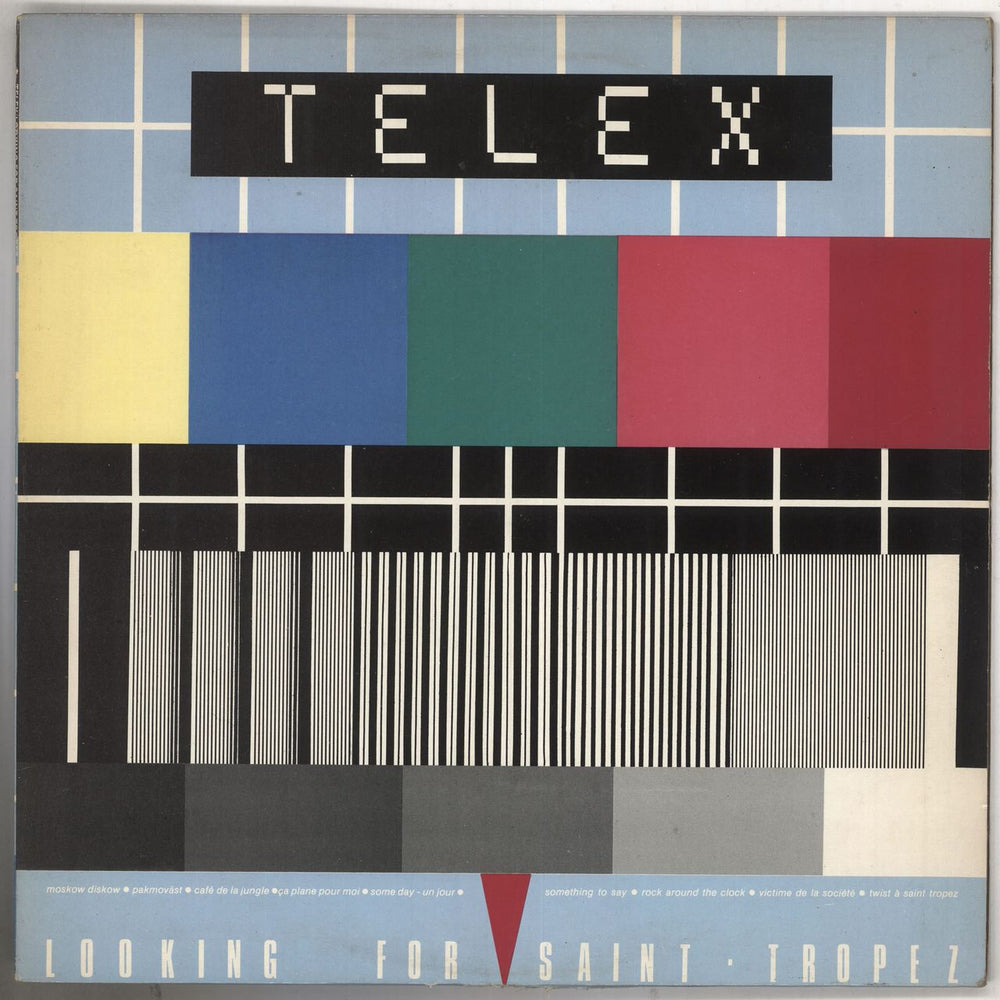 Telex Lookin For Saint-Tropez UK vinyl LP album (LP record) SRK6072