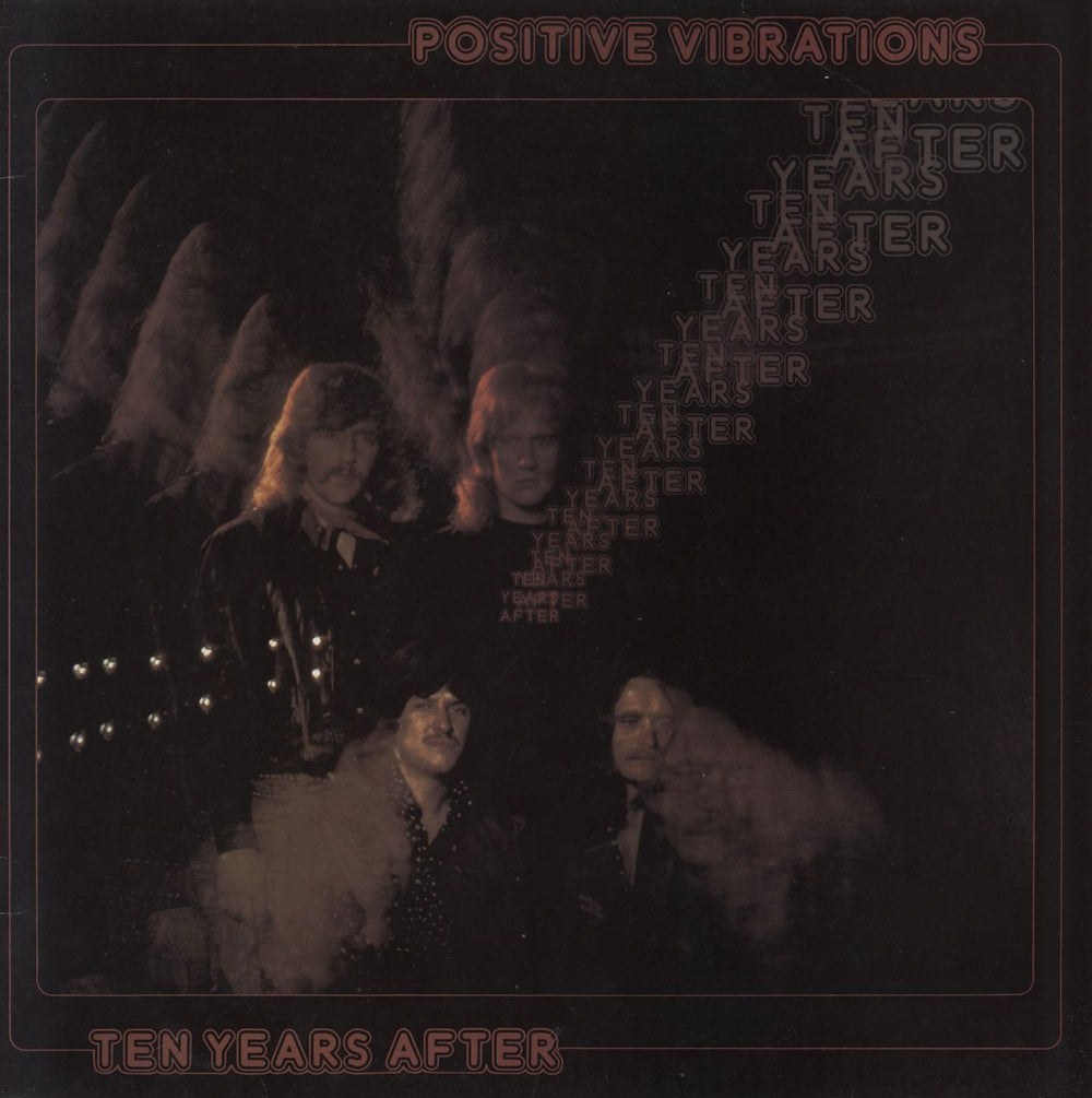 Ten Years After Positive Vibrations - graduated blue label UK vinyl LP album (LP record) CHR1060