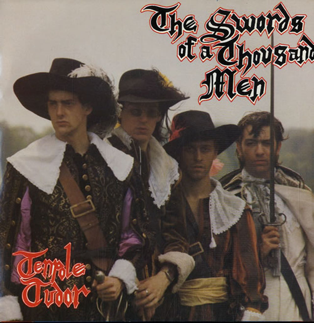 Tenpole Tudor The Swords Of A Thousand Men - 'A' Label + Cavalier Sleeve UK Promo 7" vinyl single (7 inch record / 45) BUYDJ109