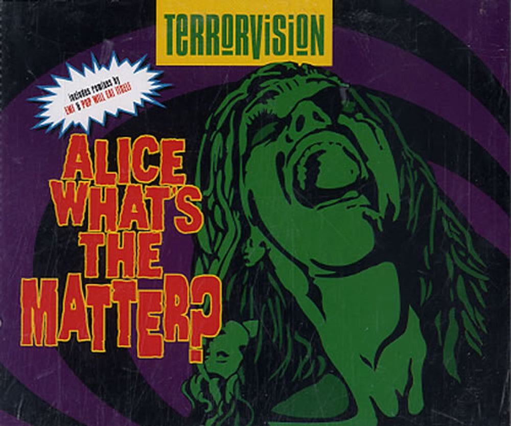 Terrorvision Alice What's The Matter Dutch CD single (CD5 / 5") 8818192