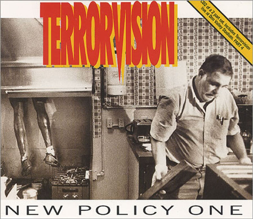 Terrorvision New Policy One UK 2-CD single set (Double CD single) TVS2SNE211058