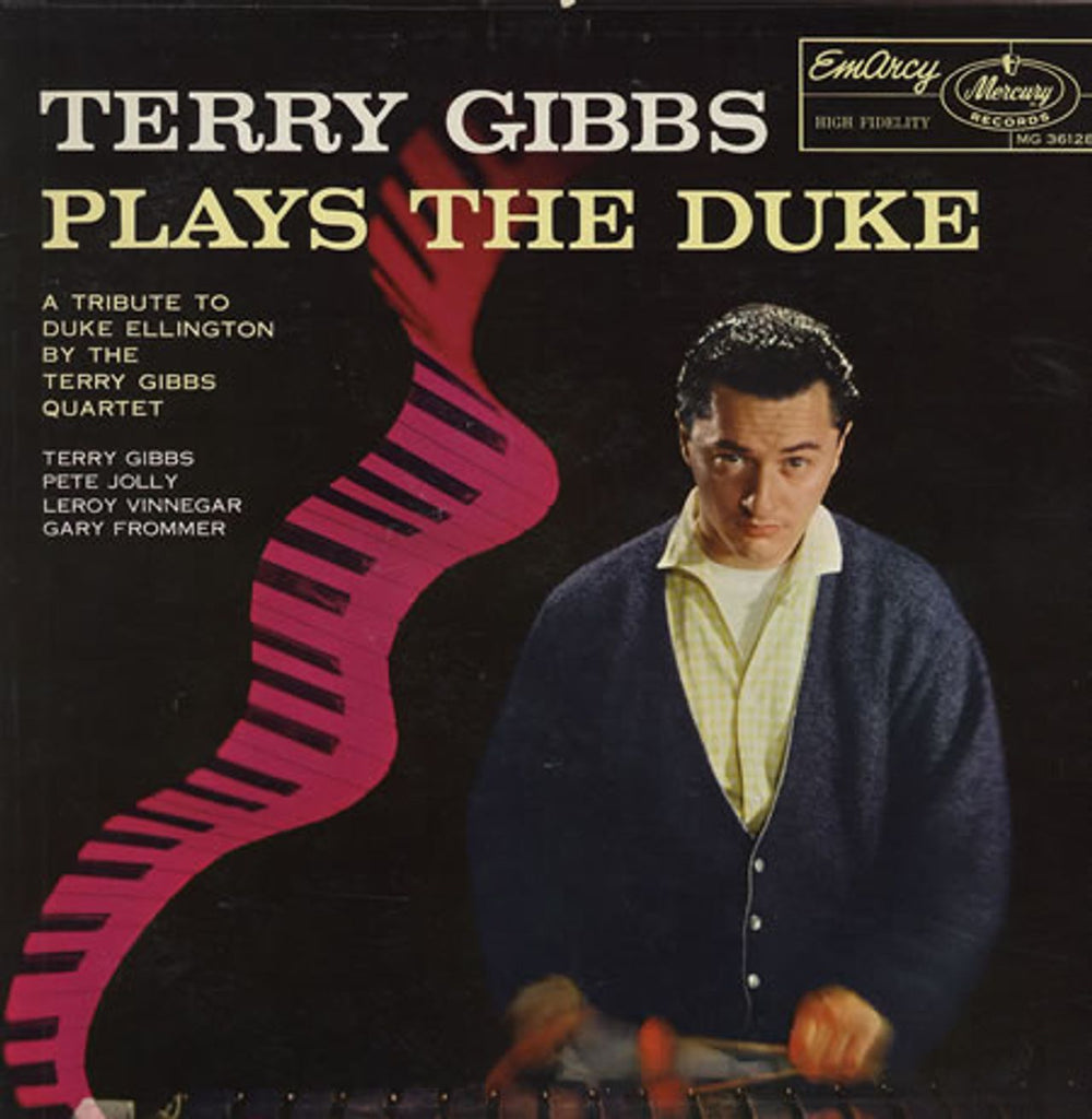 Terry Gibbs Plays The Duke US vinyl LP album (LP record) MG36128