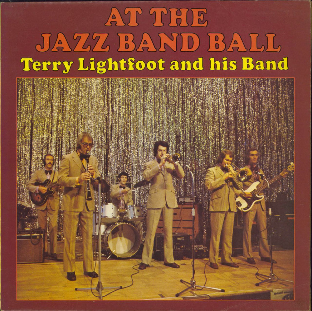 Terry Lightfoot At The Jazz Band Ball - Autographed UK vinyl LP album (LP record) MER392