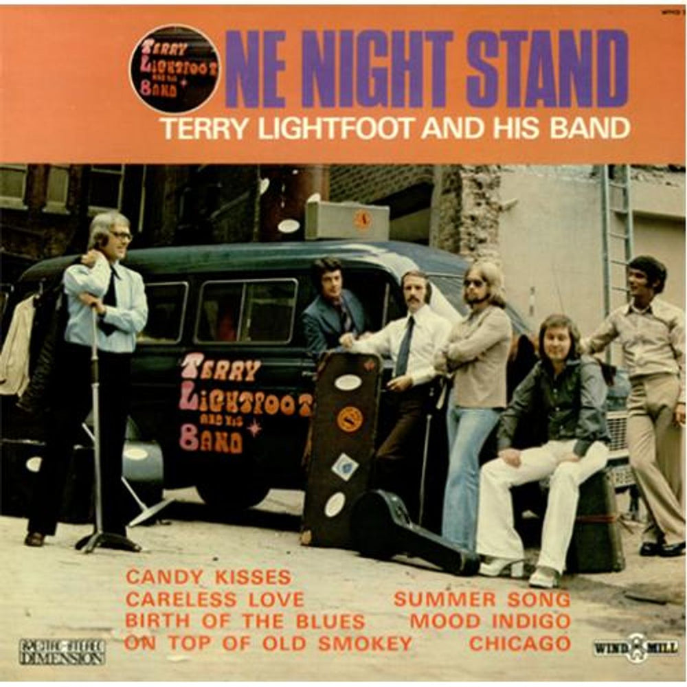 Terry Lightfoot One Night Stand UK vinyl LP album (LP record) WMD201