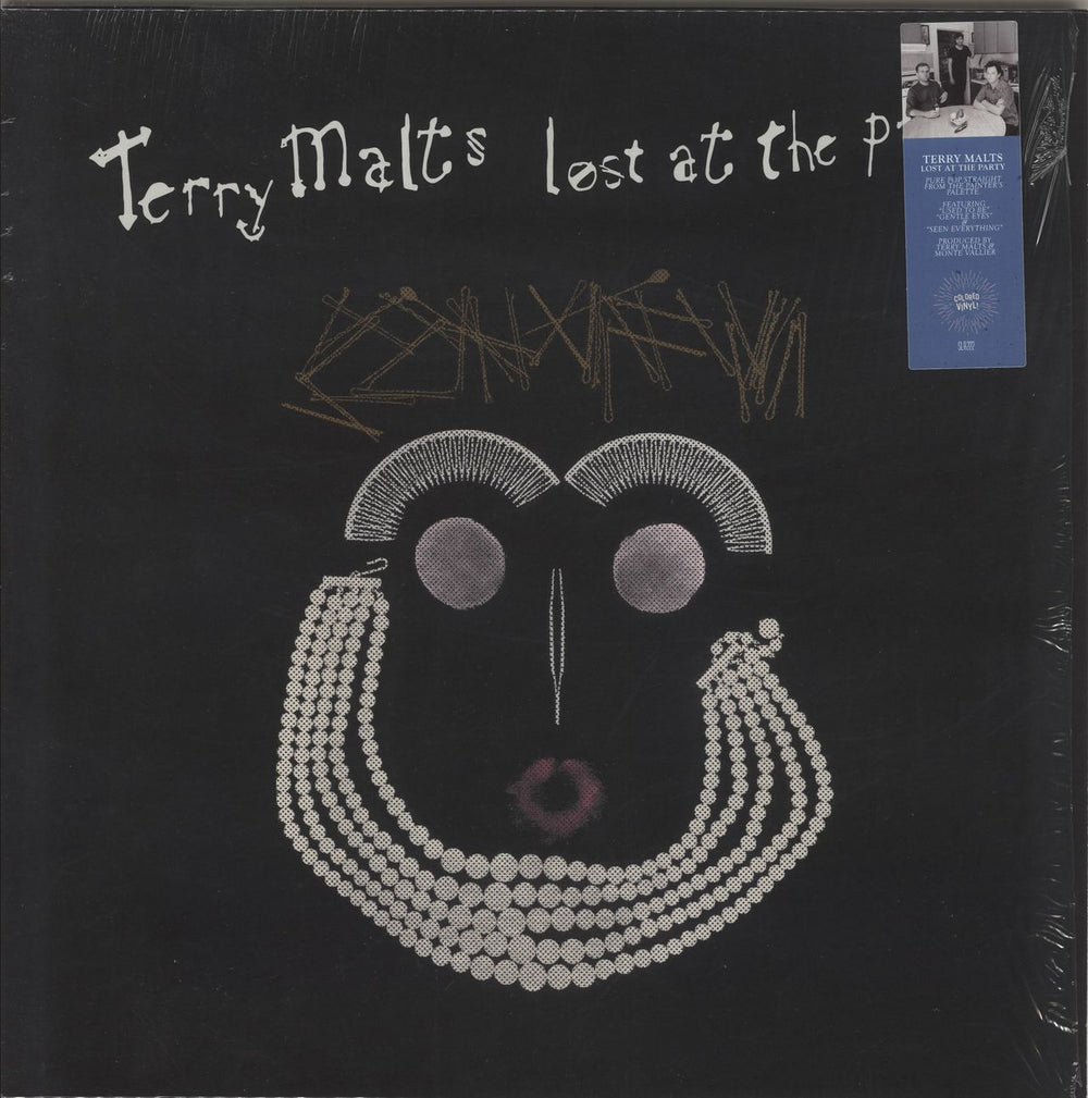 Terry Malts Lost At The Party - Bone & Oxblood Vinyl + Shrink UK vinyl LP album (LP record) SLR222