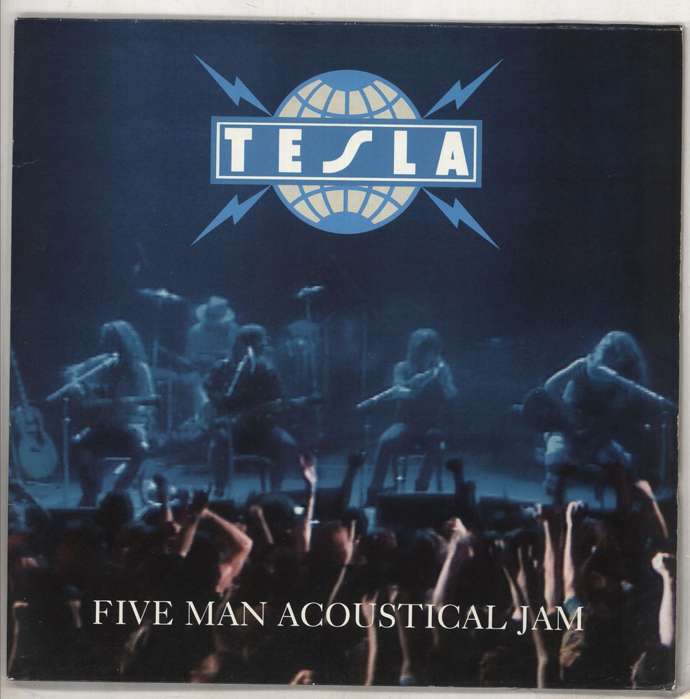 Tesla Five Man Acoustical Jam German 2-LP vinyl record set (Double LP Album) GEF24311