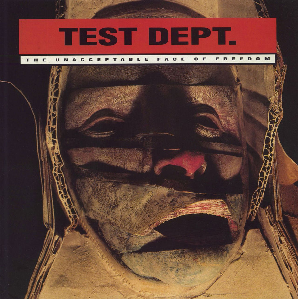 Test Department The Unacceptable Face Of Freedom - Single Sleeve UK vinyl LP album (LP record) MOP2