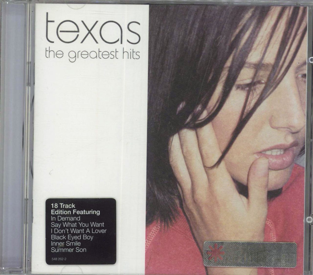 Texas The Greatest Hits UK CD album (CDLP) 548262-2