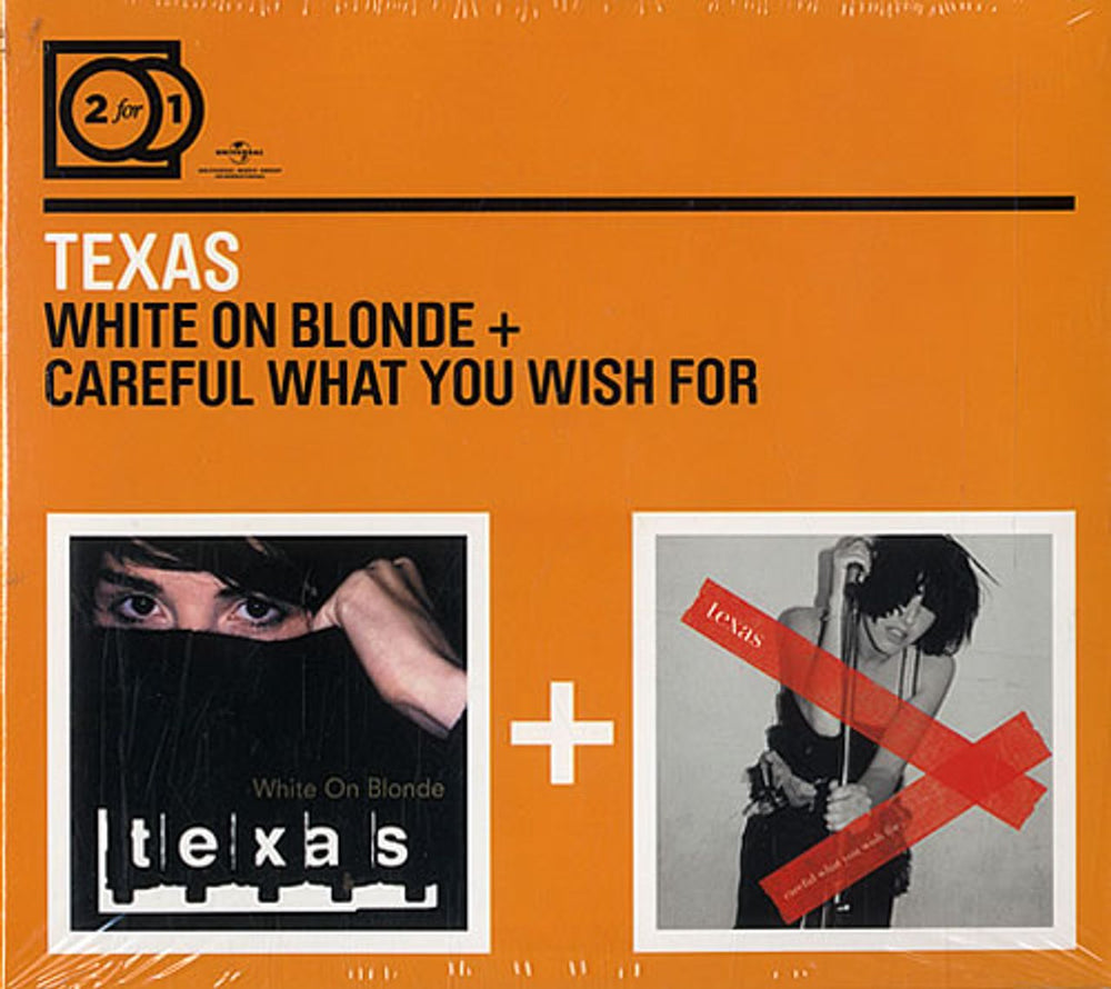 Texas White On Blonde / Careful What You Wish For French 2 CD album set (Double CD) 0600753186626