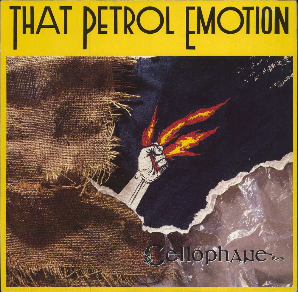 That Petrol Emotion Cellophane German 12" vinyl single (12 inch record / Maxi-single) 611786