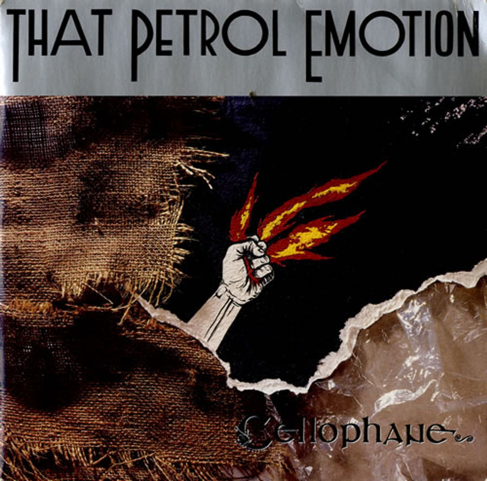 That Petrol Emotion Cellophane UK 7" vinyl single (7 inch record / 45) VS1116