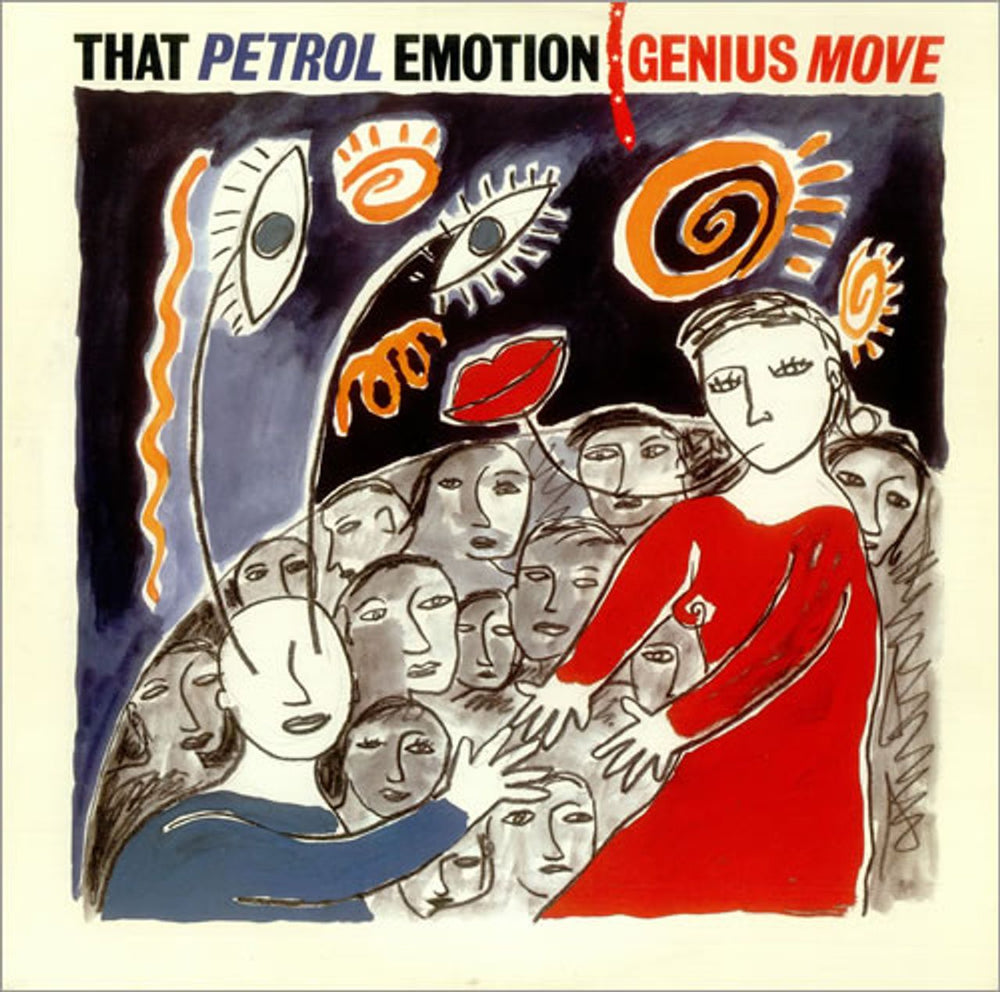 That Petrol Emotion Genius Move UK 12" vinyl single (12 inch record / Maxi-single) VST1022