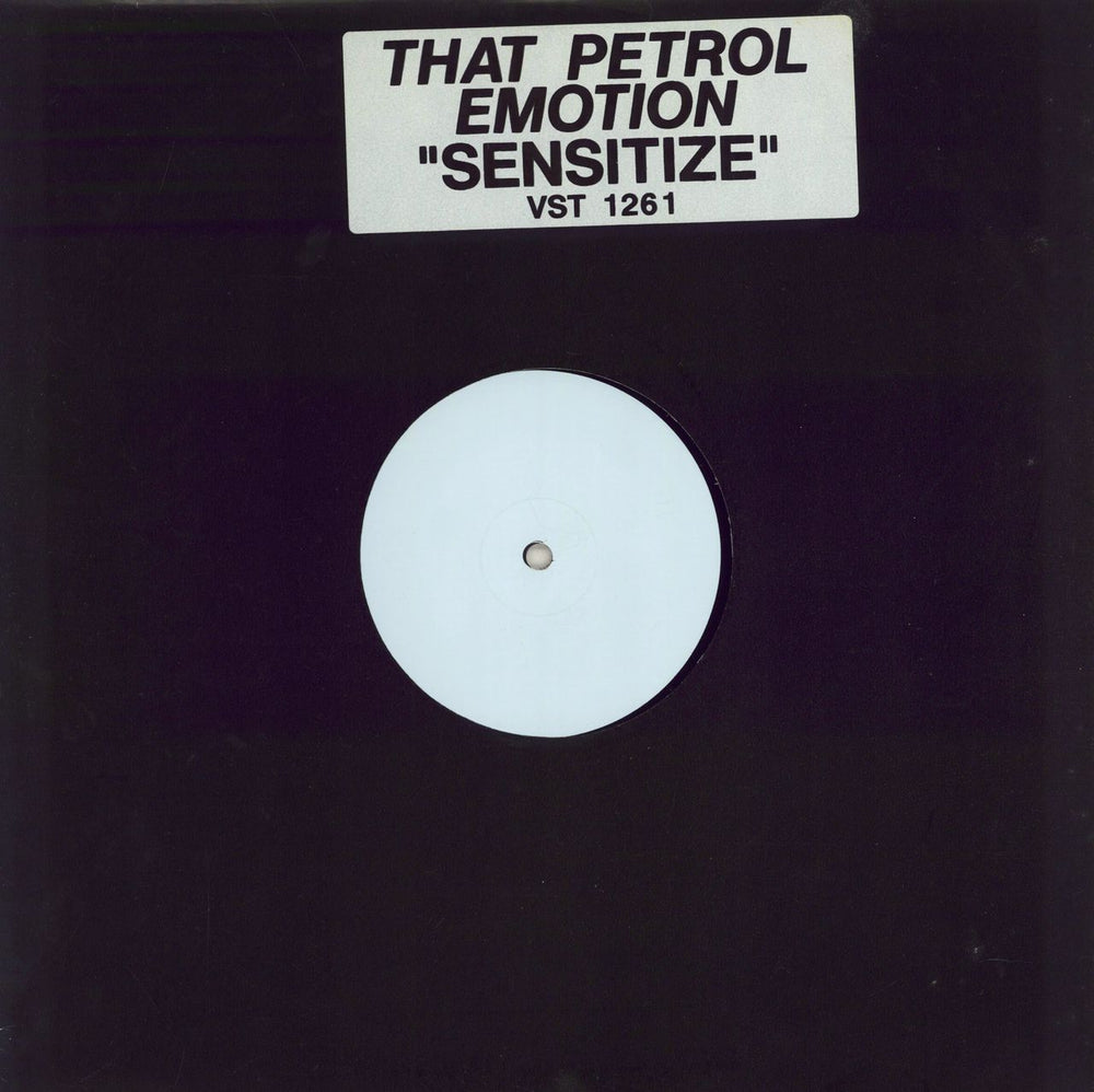 That Petrol Emotion Sensitize UK Promo 12" vinyl single (12 inch record / Maxi-single) VST1261