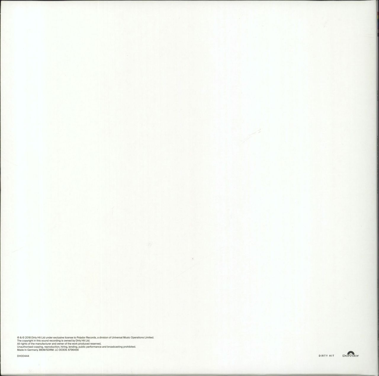 Limited edition the 1975 a offers brief inquiry into online relationships WHITE