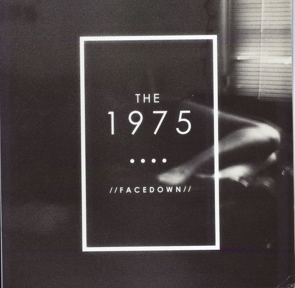 The 1975 Facedown - White Vinyl UK 12" vinyl single (12 inch record / Maxi-single) DH00070