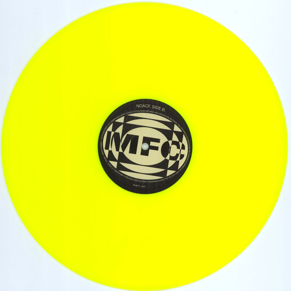 The 1975 Notes On A Conditional Form - Neon Yellow Vinyl UK 2-LP vinyl record set (Double LP Album) W7H2LNO776357