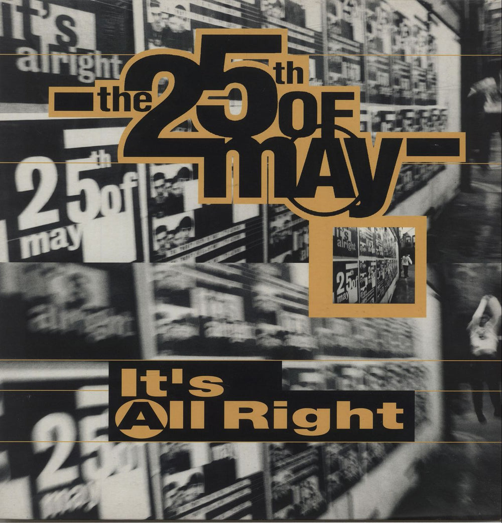 The 25th Of May It's Alright UK 12" vinyl single (12 inch record / Maxi-single) 74321109551