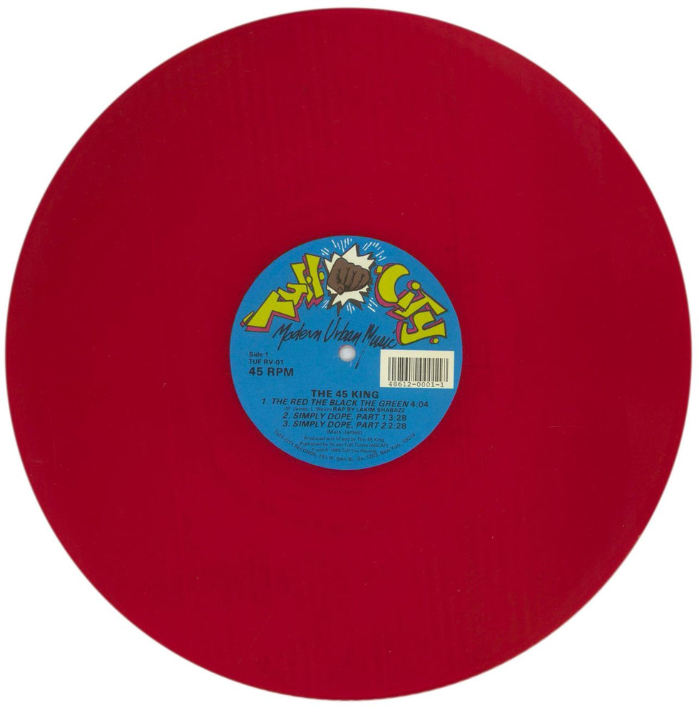 The 45 King The Red The Black The Green - Red Vinyl US 12" vinyl single (12 inch record / Maxi-single) U-812TH671422