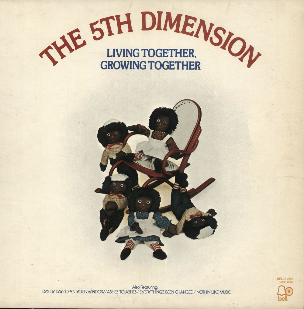 The 5th Dimension Living Together, Growing Together UK vinyl LP album (LP record) BELLS225