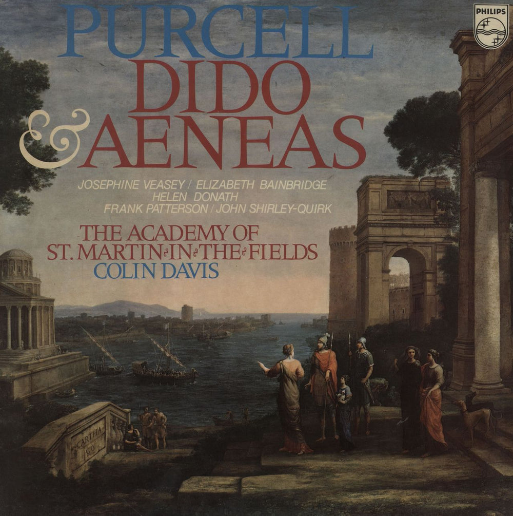 The Academy Of St. Martin-In-The-Fields Purcell: Dido And Aeneas Italian vinyl LP album (LP record) 6500131