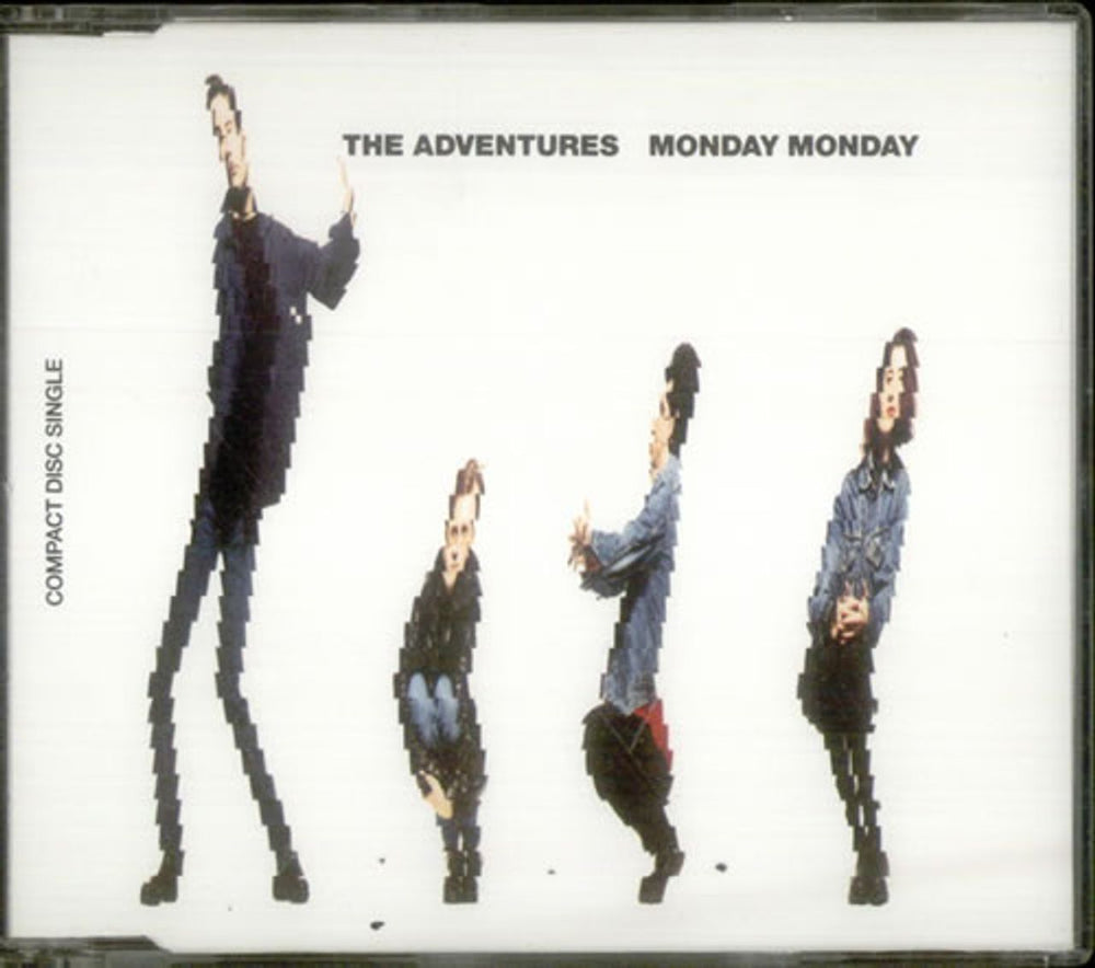 The Adventures Monday Monday UK CD single (CD5 / 5") PZCD238