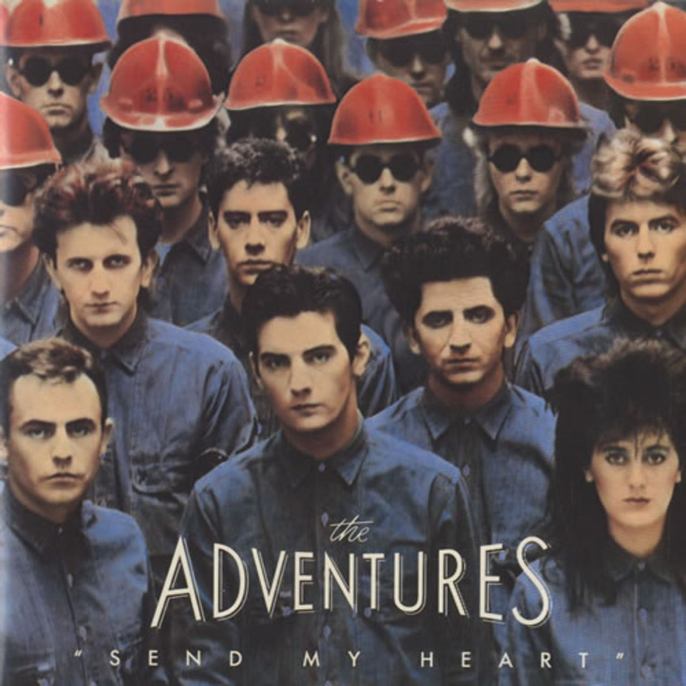 The Adventures Send My Heart - Gatefold UK 7" vinyl single (7 inch record / 45) CHS2001