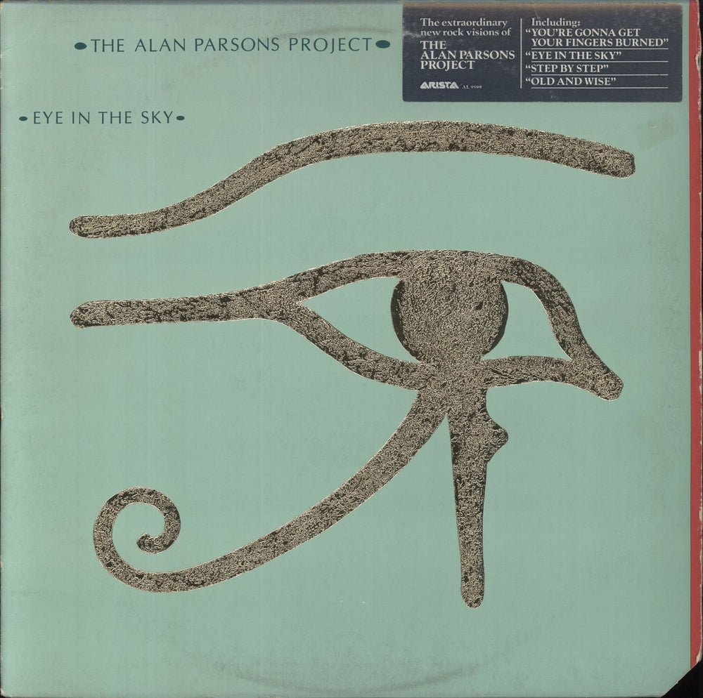 The Alan Parsons Project Eye In The Sky - Gold Promo Stamped US vinyl LP album (LP record) AL9599