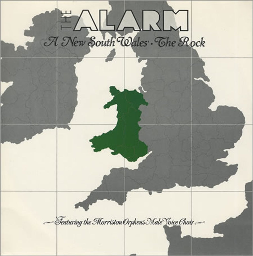 The Alarm A New South Wales UK 12" vinyl single (12 inch record / Maxi-single) EIRST129