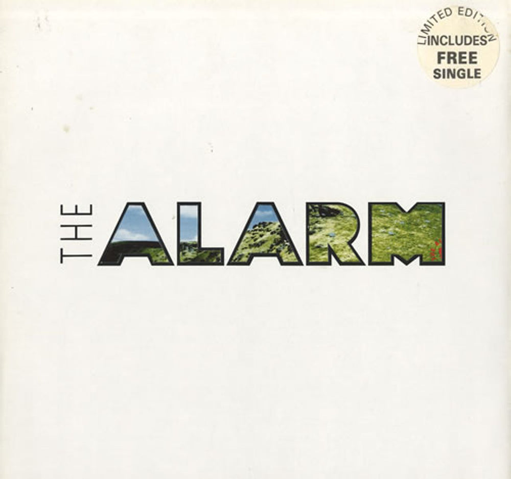 The Alarm Change + 7" Single UK vinyl LP album (LP record) EIRSAX1020