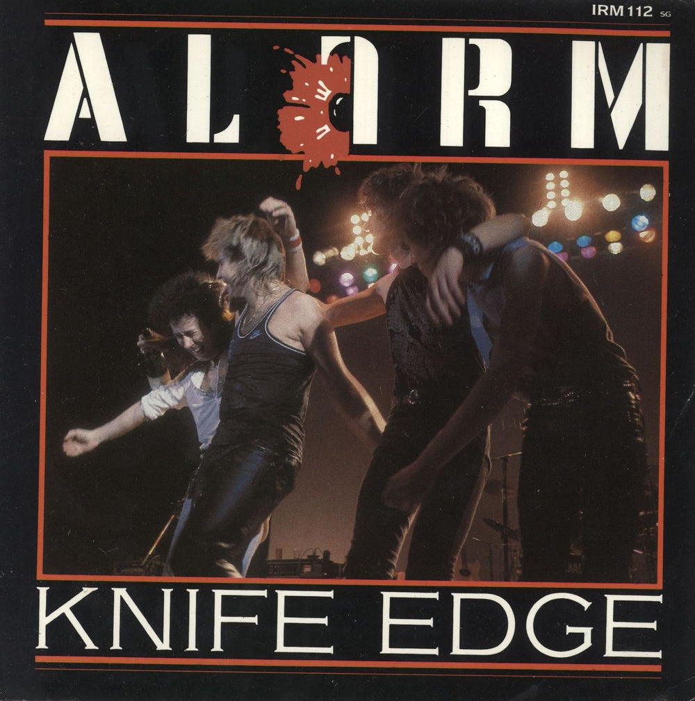 The Alarm Knife Edge UK 7" vinyl single (7 inch record / 45) IRM112