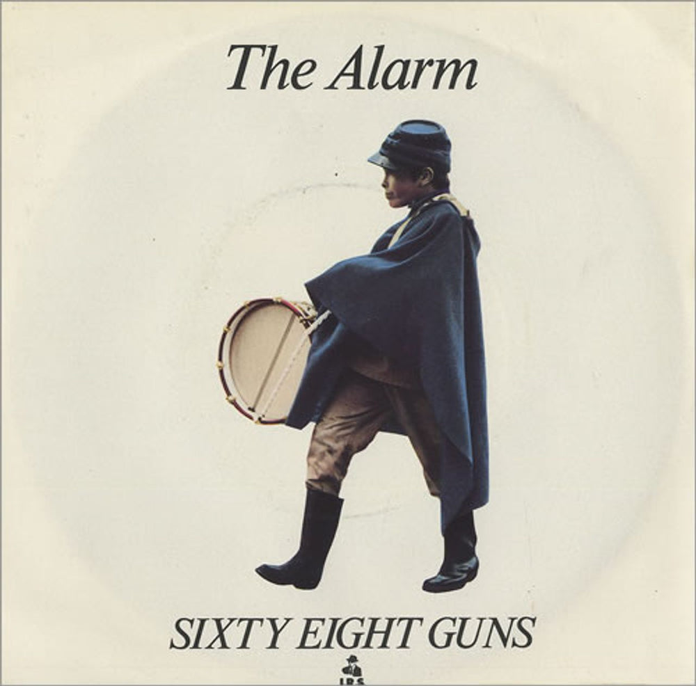 The Alarm Sixty Eight Guns - A-Label - P/S UK Promo 7" vinyl single (7 inch record / 45) PFP1023