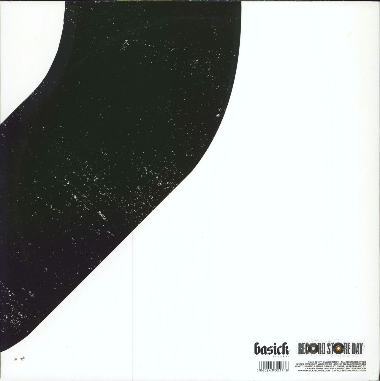 The Algorithm Polymorphic Code UK 2-LP vinyl record set (Double LP Album) 5060243321718