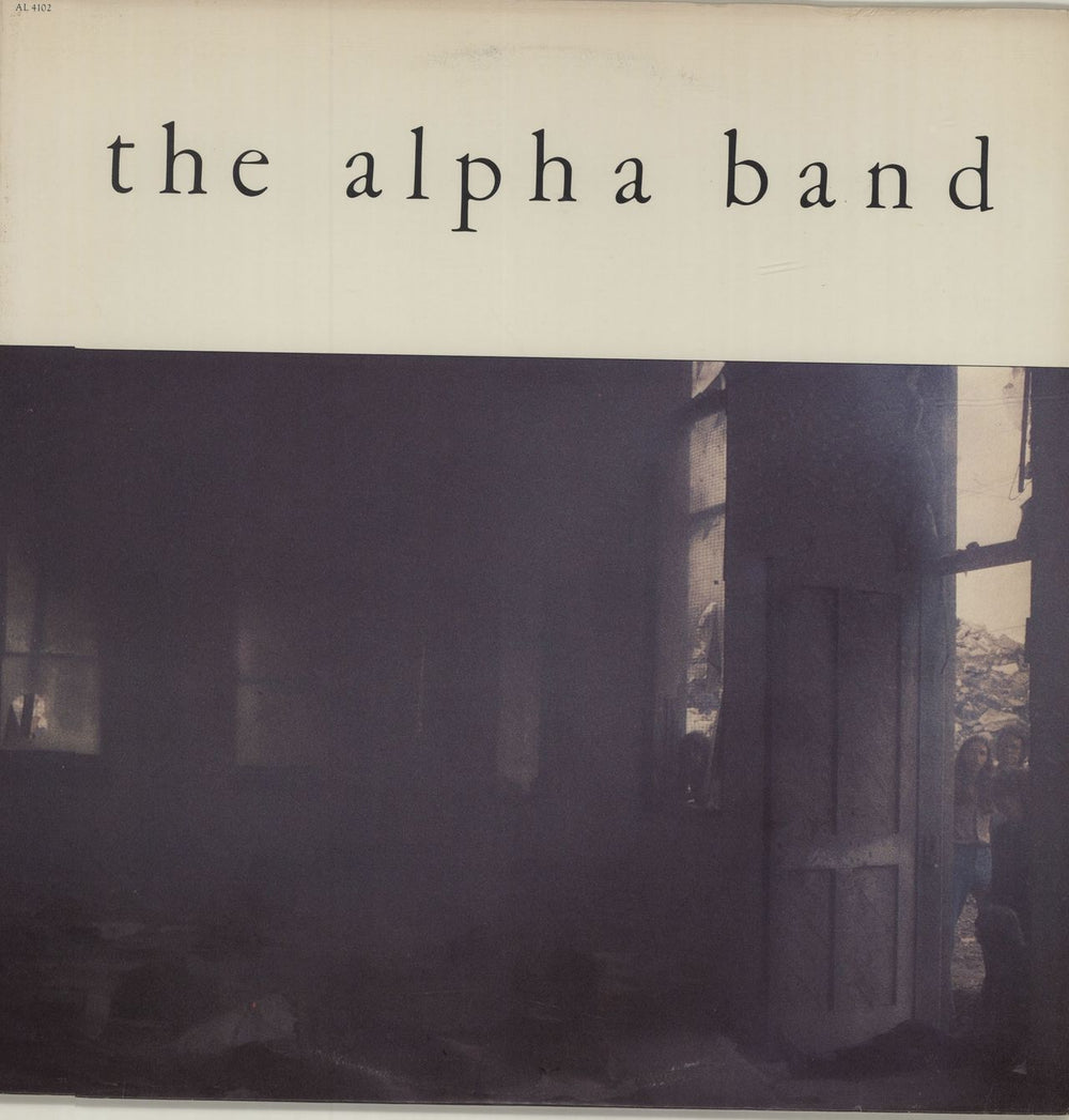 The Alpha Band The Alpha Band US vinyl LP album (LP record) AL4102