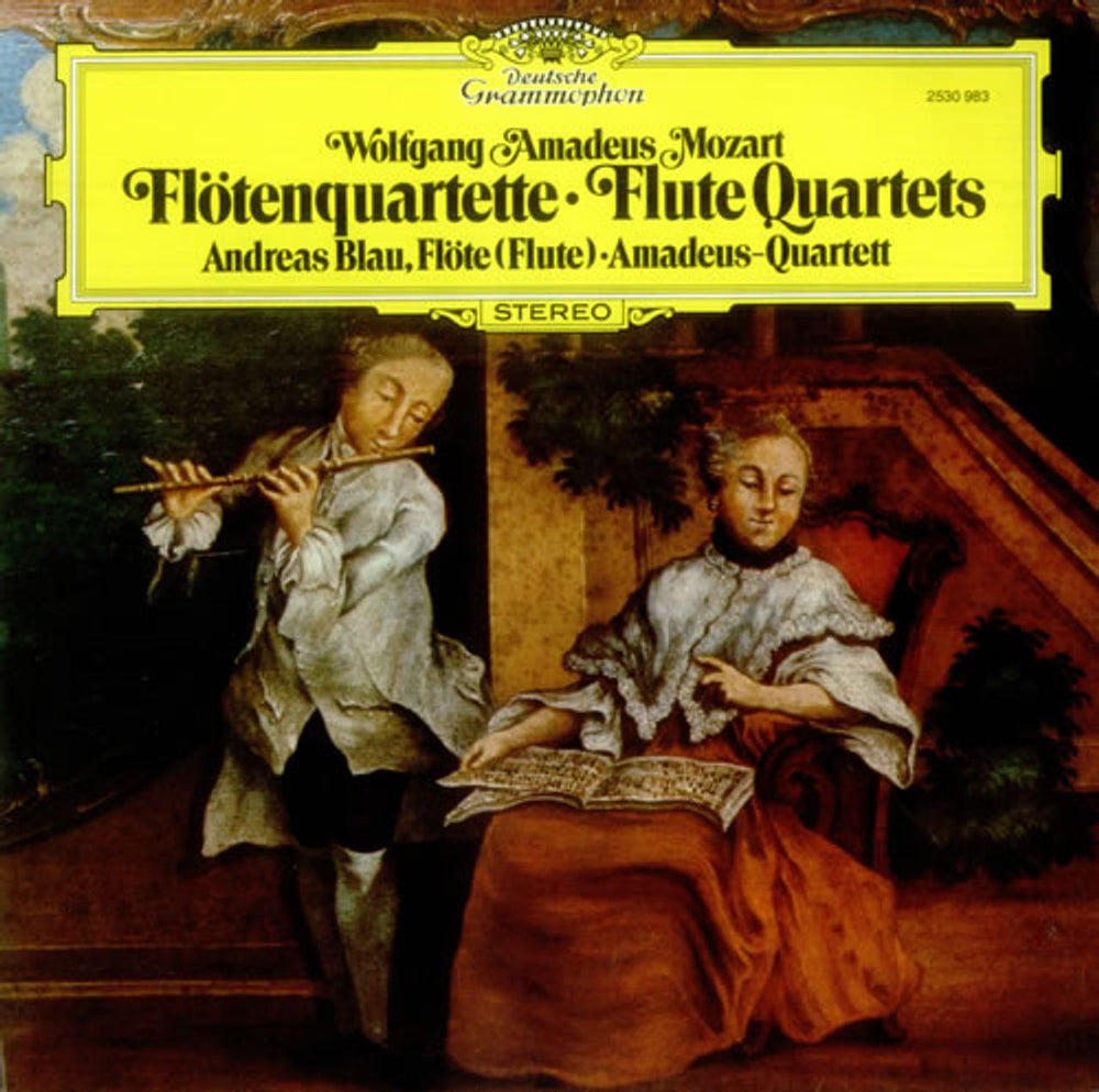 The Amadeus String Quartet Flotenquartette UK vinyl LP album (LP record) 2530983