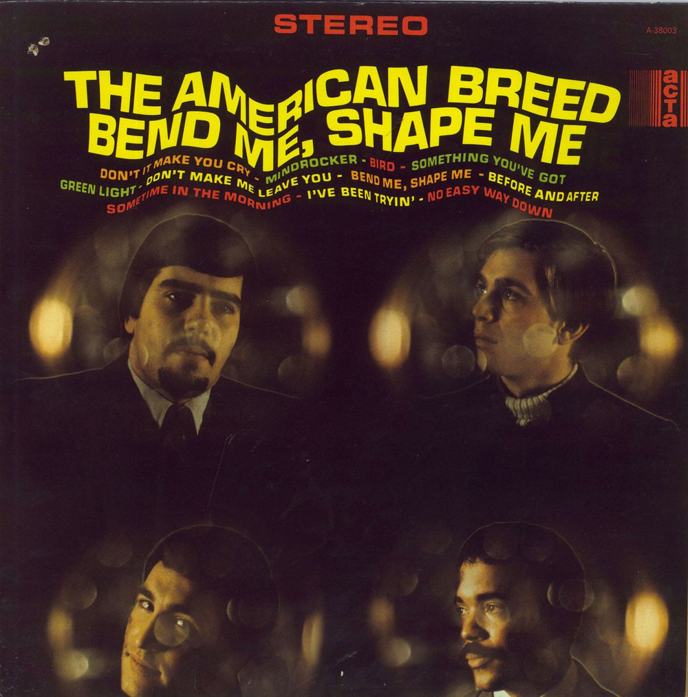 The American Breed Bend Me, Shape Me US vinyl LP album (LP record) A-38003